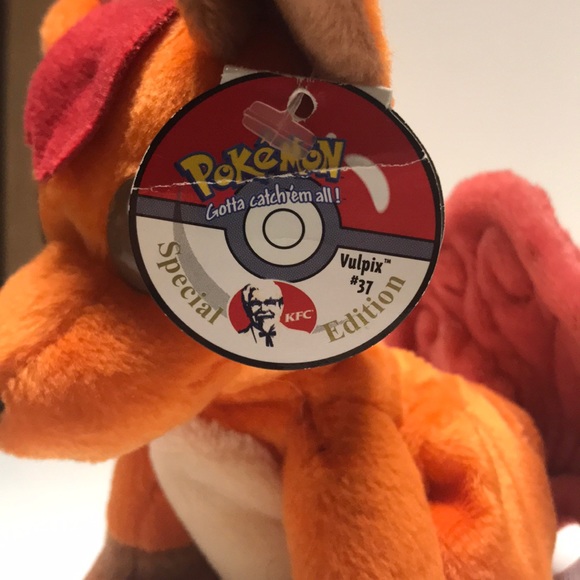 kfc vulpix plush